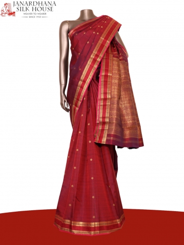 Handloom Wedding Kanjeevaram Silk Saree